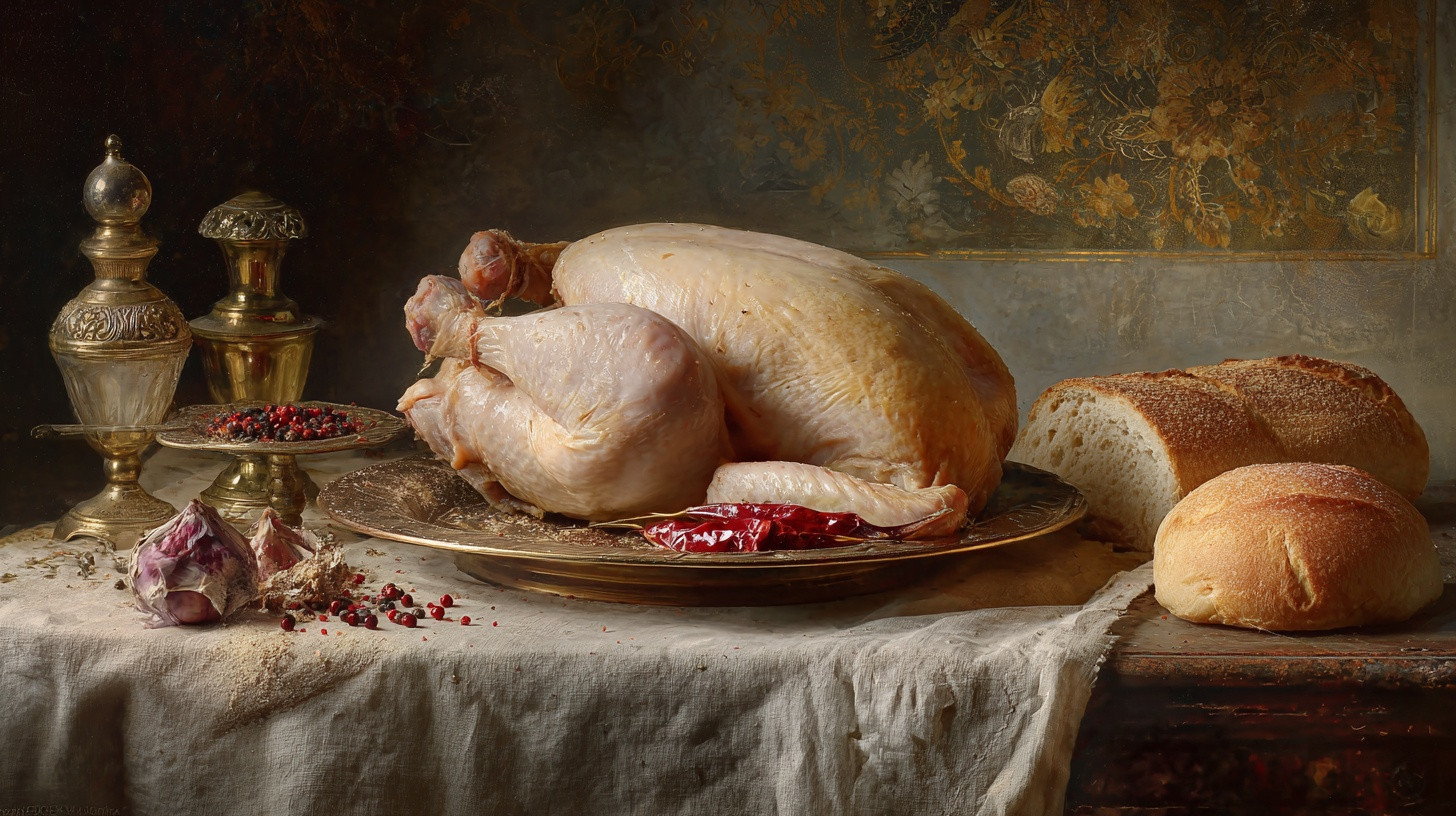 Курица фермерская