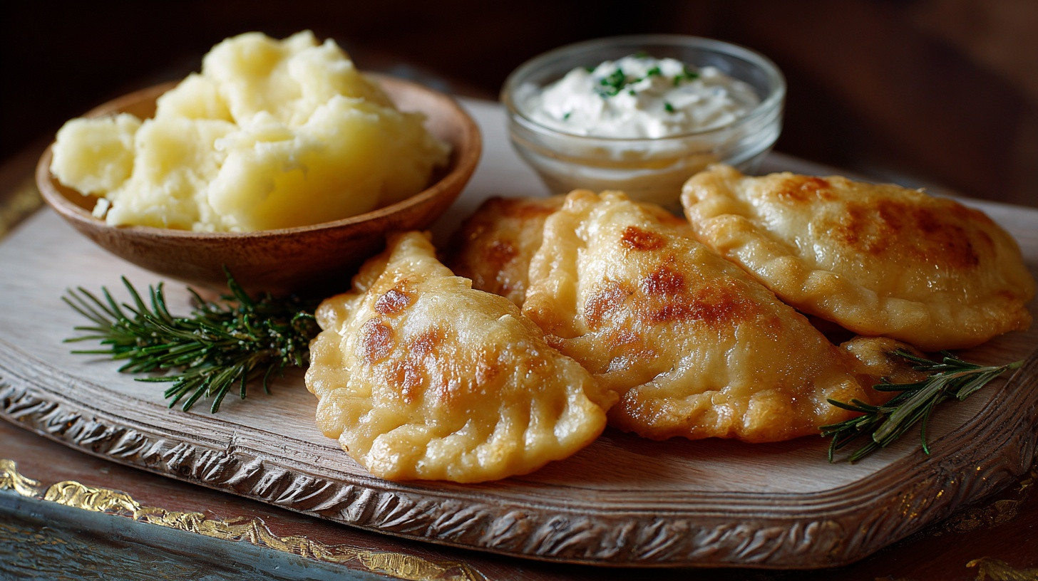 Вареники с картофелем