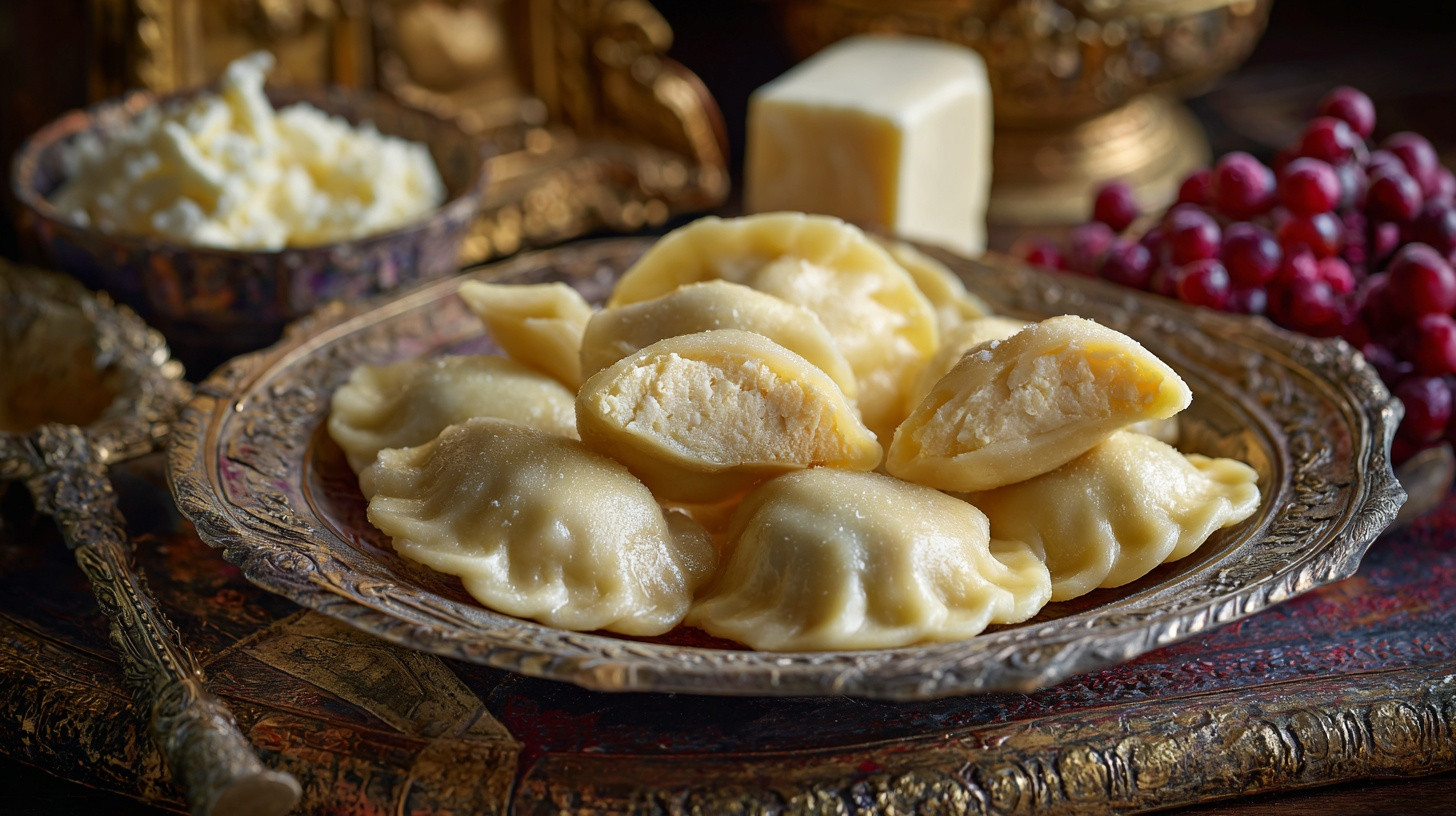 Вареники с творогом